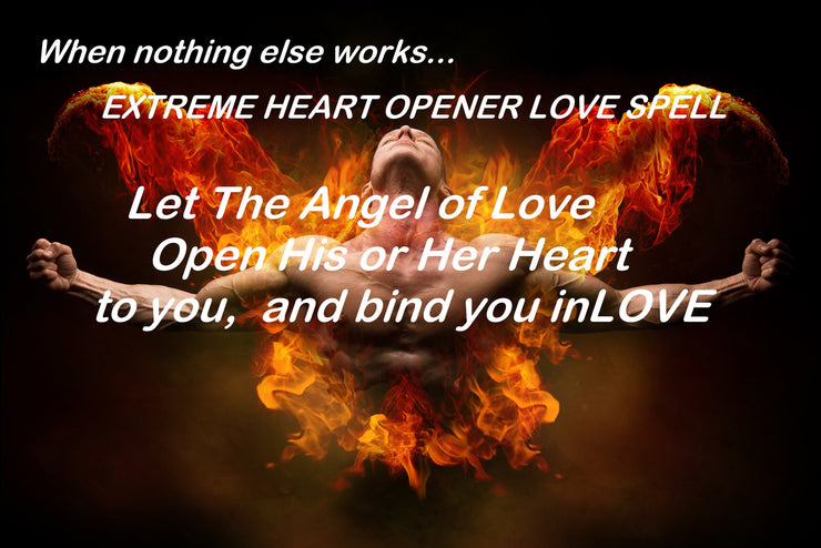 Extreme Power Angel of Love Heart Opener Spell MAKE THEM LOVE You Love Spell With Mind Influencing - MysticBlondey