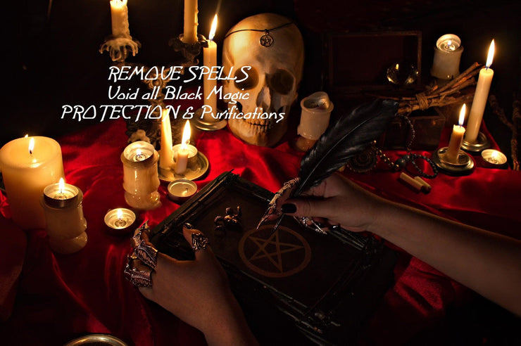 REMOVE SPELLS Voodoo, death spell, and Void all Black Magic + PROTECTION + Purifications - MysticBlondey