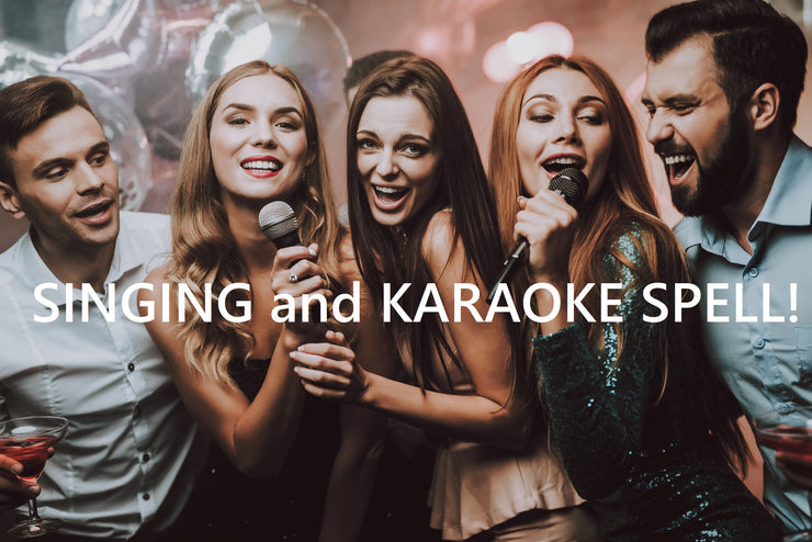 SINGING and KARAOKE Spell Wildly Increase your Talent to SING and have Fun with Karaoke! - MysticBlondey