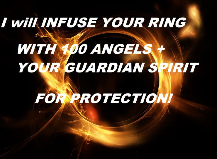 INFUSE your Ring or Jewelry with your Guardian Angel Spirit to PROTECT you against all Evil Forces - MysticBlondey